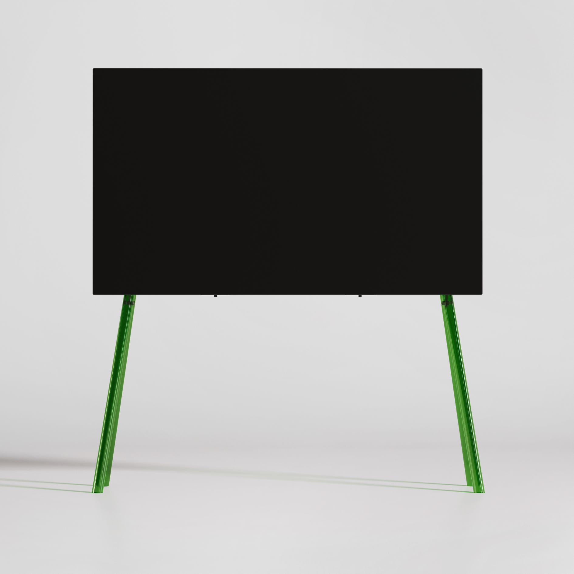 JALG TV-Stand Acrylic / Green 42" - 55"